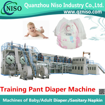 High Speed Disposable Training Pants Diaper Making Machine Manufacture (LLK500-SV)